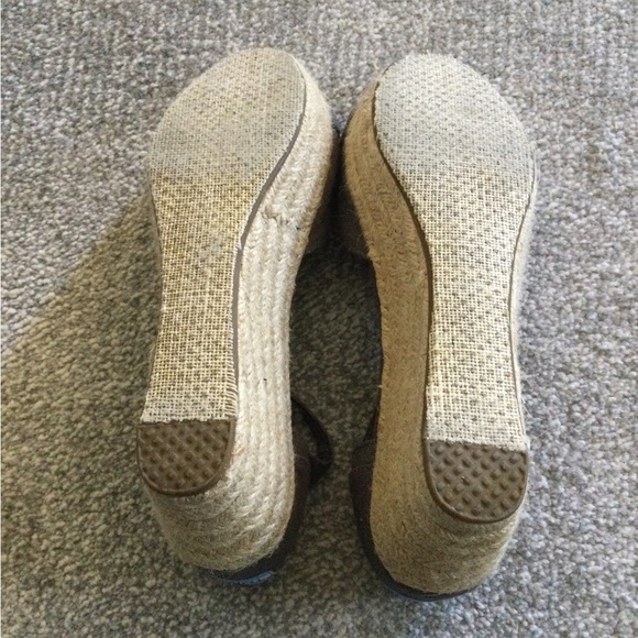 TOMS sz. 7.5 Espadrille Wedge Sandal - Picture 3 of 5